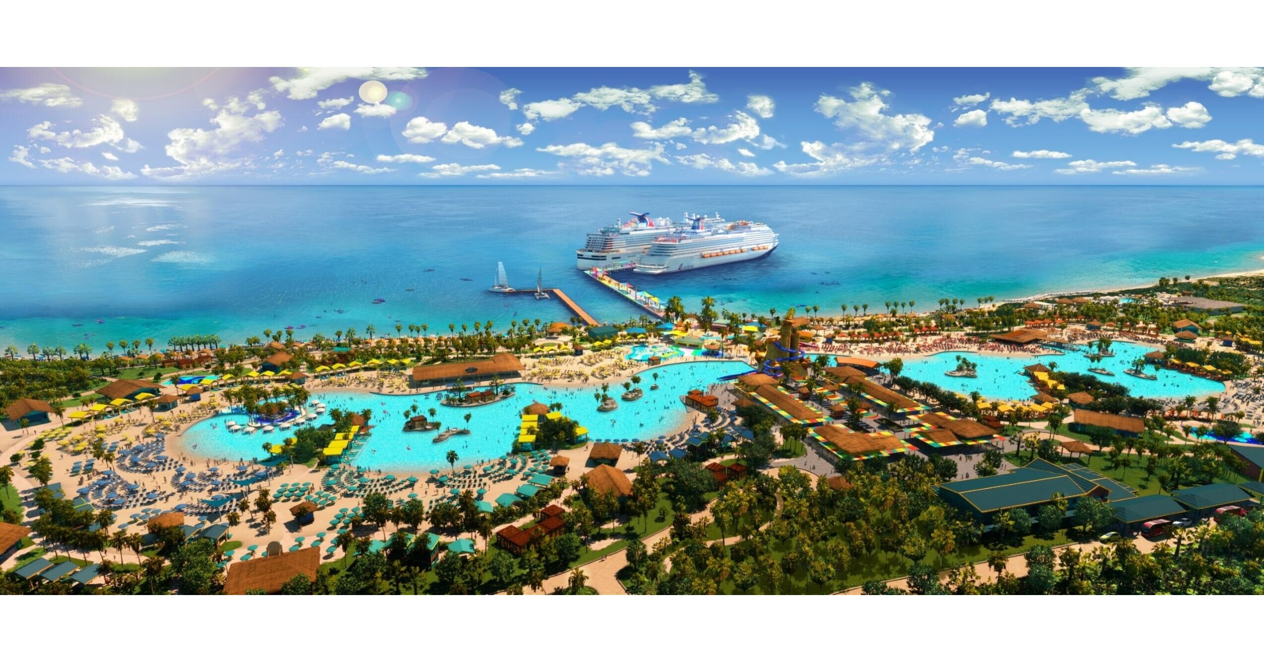 Celebration Key, Carnival's Grand Bahama Cruise Port