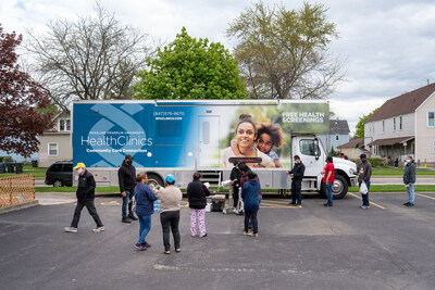 Rosalind Franklin University's Community Care Connection mobile outreach program used $1.75 million in Endeavor Health Community Investment Funds to expand its work traveling into communities and neighborhoods and safe spaces to deliver care.