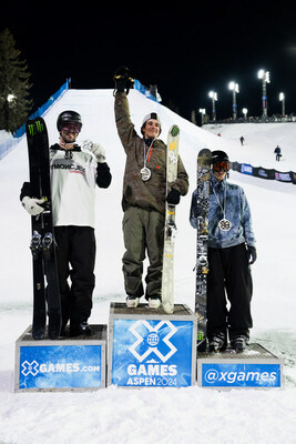 Monster Energy Sweeps Podium in Men's Ski Big Air with Monster Army's Troy Podmilsak Taking Gold, Alex Hall Claiming Silver, and Daniel Bacher Winning Bronze at X Games Aspen 2024