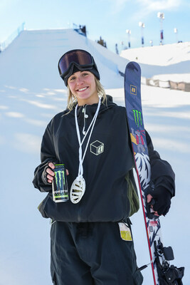 Monster Energy's Olivia Asselin Wins Gold in Women's Ski Knuckle Huck at X Games Aspen 2024