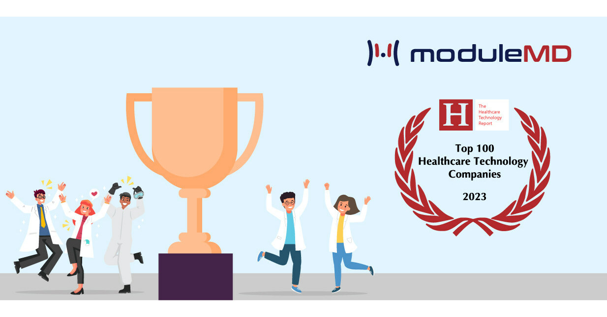 ModuleMD Recognized as a Top 100 Healthcare Technology Business