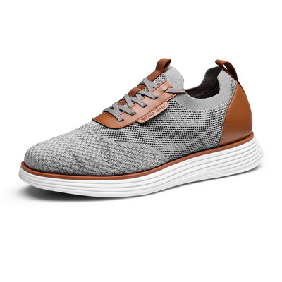 Meet Bruno Marc's latest Oxford sneakers – style and comfort in one. The trendy knit upper ensures flexibility, while genuine PU leather resists wrinkles. With arch support, honeycomb foam insole, and a lightweight EVA outsole, these sneakers redefine both fashion and functionality. From boardroom to date night, Bruno Marc Oxford sneakers have you covered.