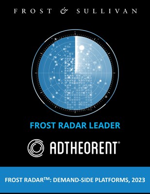 AdTheorent recognized as leading innovator in Frost Radar™ featuring demand-side platforms.