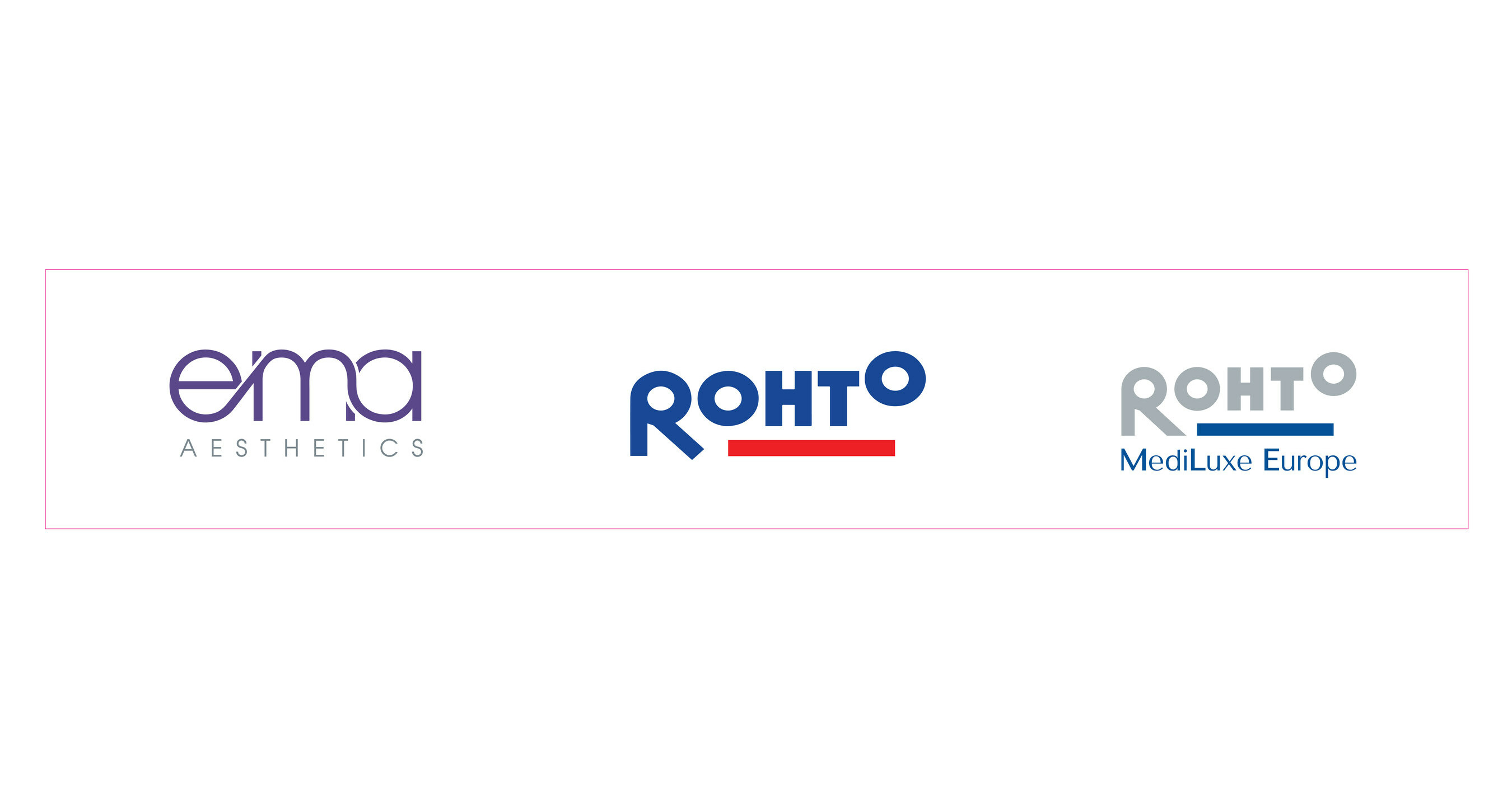 EMA Aesthetics 宣佈與ROHTO Pharmaceutical 建立長期策略和股權合作夥伴關係，標誌著ROHTO 加速進入全球美容市場