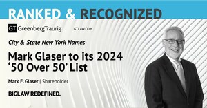 Greenberg Traurig's Mark Glaser Recognized on City &amp; State's 2024 '50 Over 50' List