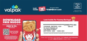 Valpak Partners with Wendy's to Deliver Delicious Deals to Americans