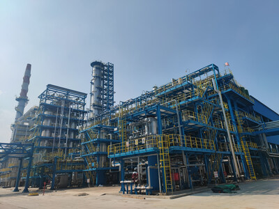 The world's largest all-hydroprocessing white oil unit for Hongrun Petrochemical (Weifang) Co., Ltd.  (Shandong Province, China)
