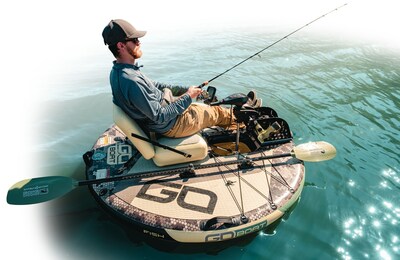 The GoBoat's Fish quick maneuverability and shallow depth allow you to reach places most boats can't go.