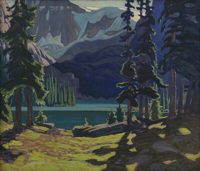 J.E.H. MacDonald (1873?1932), Morning, Lake O'Hara, 1926,
Oil on canvas, 76,2  88,9 cm, Empire Company Limited, Stellarton, NS (CNW Group/Muse national des beaux-arts du Qubec)