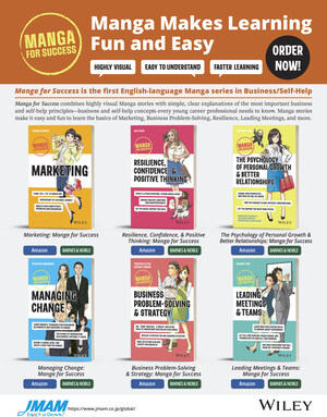 JMA Management Center (JMAM) Announces the Launch of Manga for Business and Self-Help Books in Support of Visual Learners in the United States