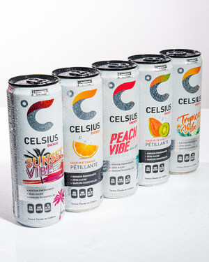 CELSIUS[MD] apporte l'énergie au Canada avec cinq saveurs fruitées
