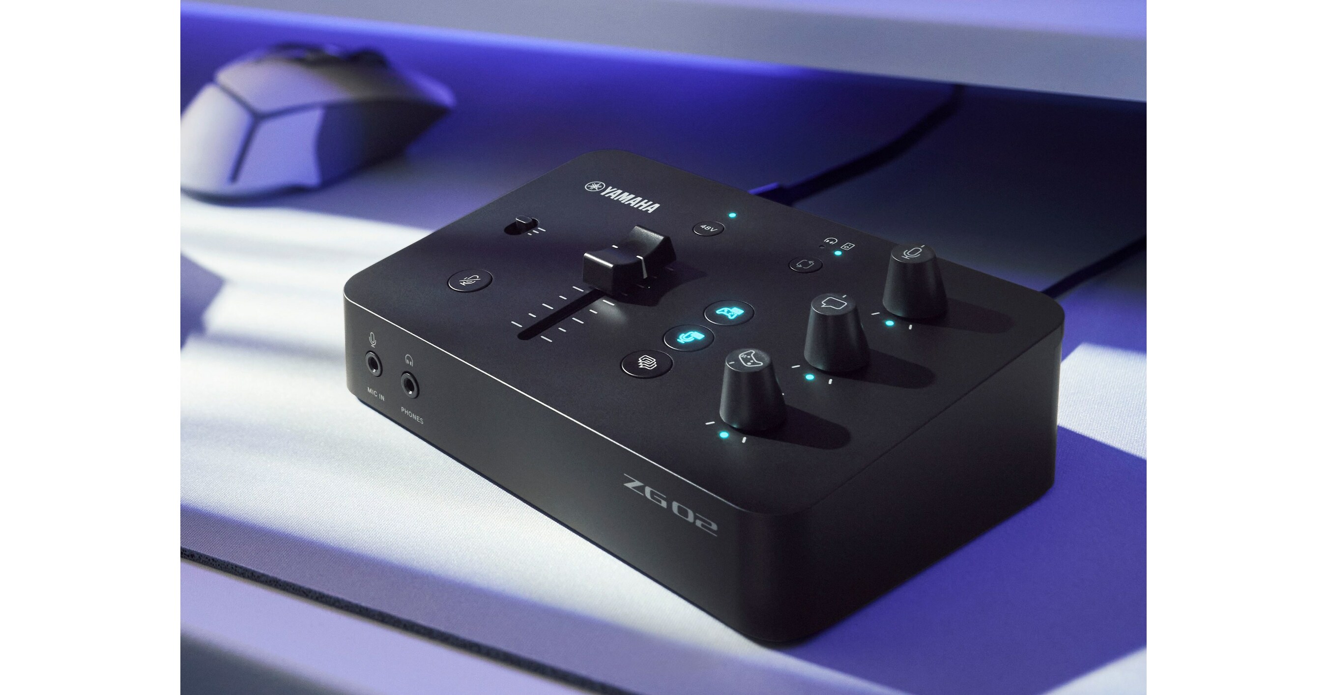 Yamaha Expands Line of Audio Mixers for Multiplayer Gamers and Streamers