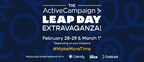 ActiveCampaign joins forces with title sponsors Goldcast, Calendly, and The Juice to launch a first-of-its-kind Leap Day Extravaganza