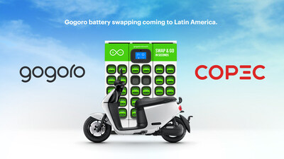 Gogoro and Copec to Launch Two-wheel Battery Swapping Ecosystem in Latin America