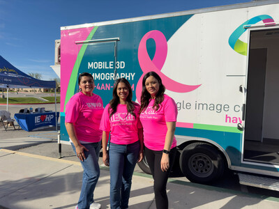 Inland Empire Health Plan (IEHP) and Riverside University Health System (RUHS) partnered with Alinea Medical Imaging to bring a mobile clinic to the city of Indio on Jan. 27, where dozens of women received mammogram screenings at no cost to them.