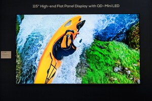 TCL представляет 115-дюймовый дисплей QD-Mini LED и ТВ-систему для отелей на ISE 2024