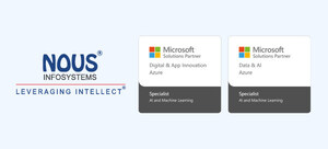 Nous Achieves Microsoft AI and Machine Learning (AI/ML) Advanced Specialization