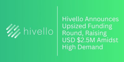 Hivello Announces Upsized Funding Round, Raising USD $2.5M Amidst High Demand