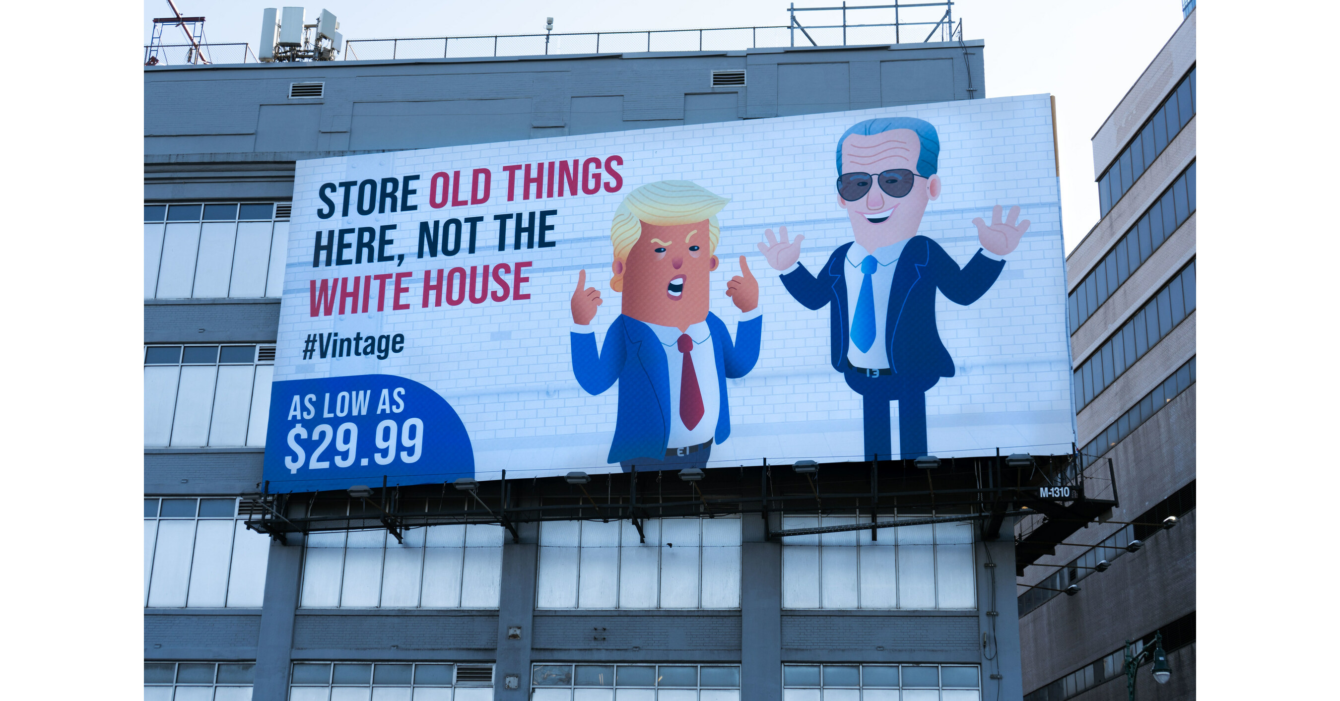 Manhattan Mini Storage Ignites Election Buzz: Daring Billboards Blend ...