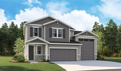 The Zinc is one of eight Richmond American floor plans available at Seasons at Stonehaven in Middleton, Idaho.