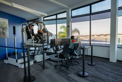 Loft Dynamics Airbus H125 Virtual Reality Flight Simulation Training Device in Santa Monica