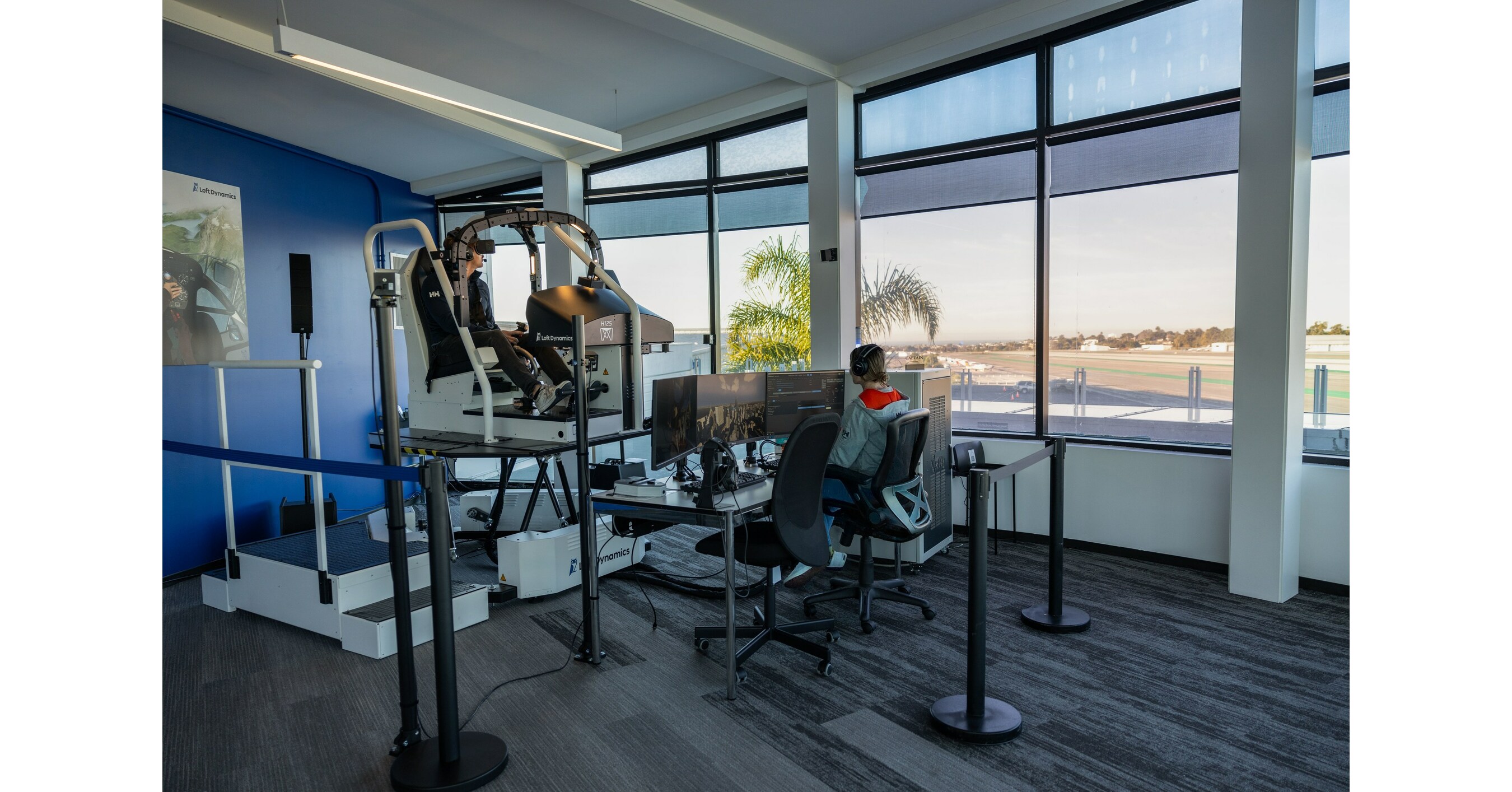 Loft Dynamics Opens First Virtual Reality Flight Simulation Hub in