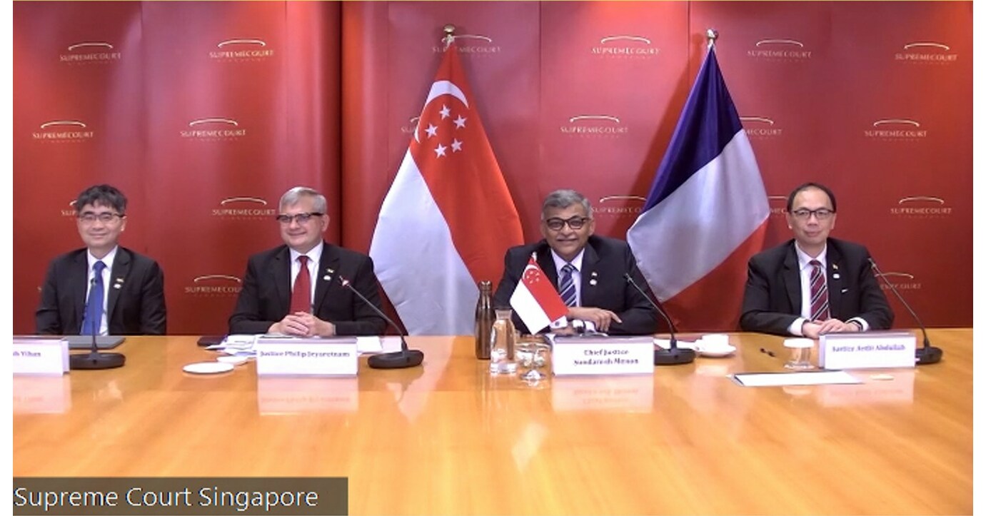 Inaugural Singapore-France Judicial Roundtable