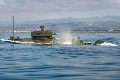 ACV-30 at Camp Pendleton. (Credit: BAE Systems)