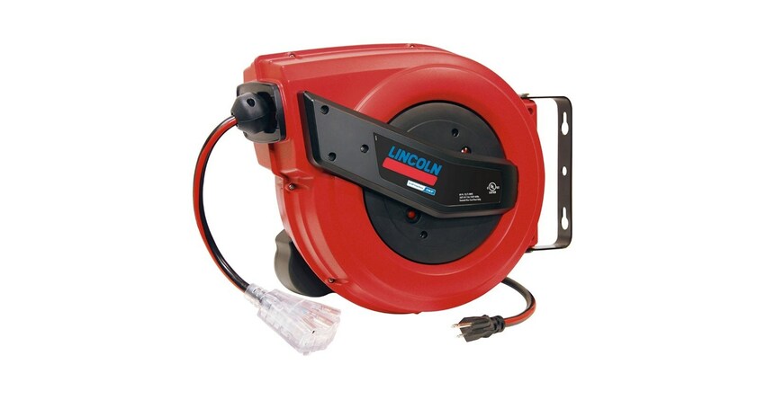 SKF Lincoln rolls out new 60'- retractable electrical power cord reel