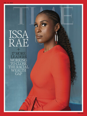 TIME's 2024 'The Closers' List cover featuring honoree Issa Rae