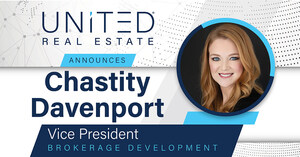 United Real Estate Announces Chastity Davenport as Vice President, Brokerage Development