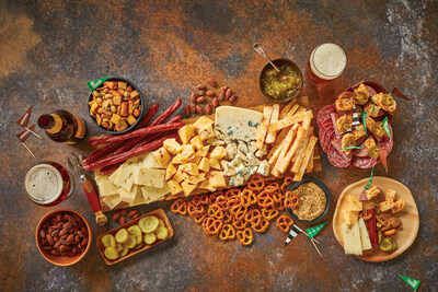 Spicy Game Day Cheeseboard