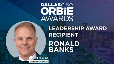 Leadership Award Recipient, Ronald Banks of Toyota Financial Services