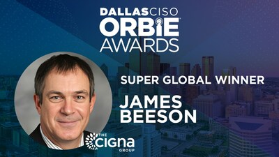 Super Global ORBIE Winner, James Beeson of The Cigna Group