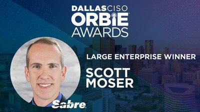 Large Enterprise ORBIE Winner, Scott Moser of Sabre Corporation