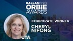Corporate ORBIE Winner, Cheryl Nifong of University of Texas at Arlington