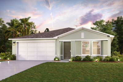 New Construction Homes Near Orlando, FL | Bradbury Creek by Century Complete | Quail Ridge Exterior Rendering