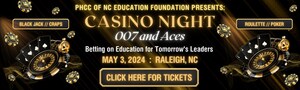 PHCC of North Carolina Education Foundation Announces Ticket Sales Open for Casino Night Fundraiser