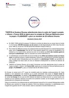 THERYQ and Gustave Roussy have been selected as part of the "i-Dmo" France 2030 call for projects, operated on behalf of the French government by Bpifrance, for the "FLASHDEEP" project, 
for an amount of 38 million euros
