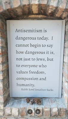 Antisemitism Quote from Rabbi Sacks