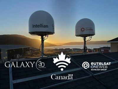 Galaxy Broadband Communications to provide Eutelsat OneWeb satellite service to Canadian federal government. (CNW Group/Galaxy Broadband Communications Inc)