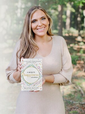 KRISTEN BUTLER’S 3 MINUTE HAPPINESS JOURNAL INCLUDED IN OFFICIAL GRAMMY® GIFT BAG // Photo by Michael and Anna Costa Photography