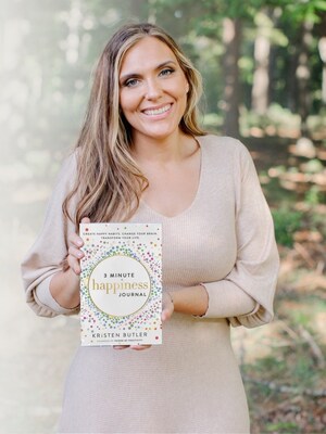 KRISTEN BUTLER'S 3 MINUTE HAPPINESS JOURNAL INCLUDED IN OFFICIAL GRAMMY® GIFT BAG