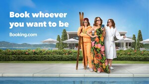 BOOKING.COM UNVEILS NEW AD CAMPAIGN, FEATURING TINA FEY, ENCOURAGING TRAVELERS TO EMBRACE THE BOOKING.YEAH FEELING AND 'BOOK WHOEVER YOU WANT TO BE'
