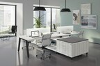 The Latest Madison Liquidators Collaboration: The 4-Person Desk with Privacy Panels
