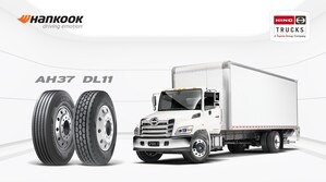 Hino Trucks and Hino Canada Select Hankook Tire TBR Products to Equip U.S. and Canada Truck Lineup
