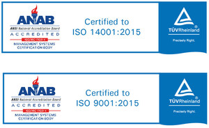 Longboard® Architectural Products Achieves ISO 9001 &amp; 14001 Certifications