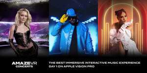 AmazeVR for Apple Vision Pro delivers personalized, immersive, 3D concerts with performances by Zara Larsson, T-Pain, and more