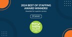 24 SEVEN WINS CLEARLYRATED'S 2024 BEST OF STAFFING TALENT AWARD FOR SERVICE EXCELLENCE