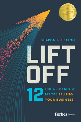 "LIFT OFF: 12 Things to Know Before Selling Your Business" is a #1 best-selling book on Amazon. This pragmatic book, without jargon, unpacks the process of M&A and provides a master class on what every business owner should know prior to sale. The book is also a #1 New Release in Financial Services on Amazon and a #1 New Release in Business Decision-Making on Kindle.